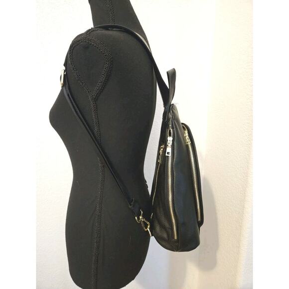 New! Kattee Women\'s Sling Bag Crossbody Backpack RFID Black 13x9x5 main image 5